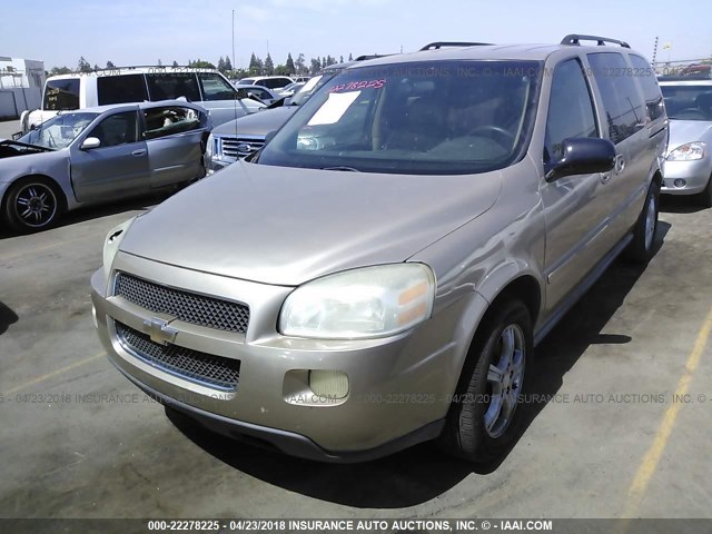 1GNDV23L15D278546 - 2005 CHEVROLET UPLANDER LS GOLD photo 2