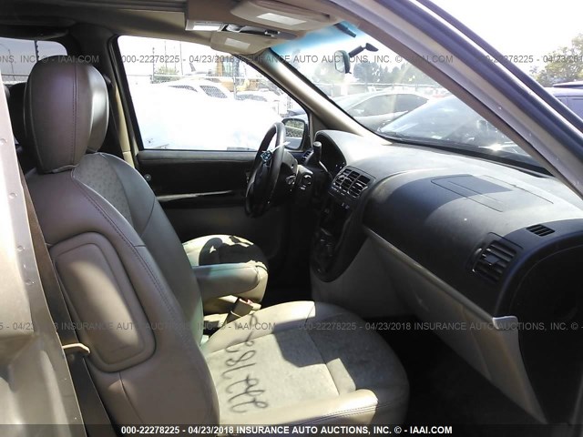 1GNDV23L15D278546 - 2005 CHEVROLET UPLANDER LS GOLD photo 5