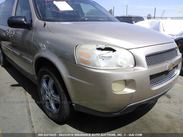 1GNDV23L15D278546 - 2005 CHEVROLET UPLANDER LS GOLD photo 6