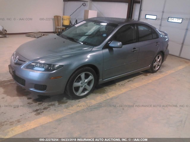 1YVHP84C175M40012 - 2007 MAZDA 6 I GRAY photo 2