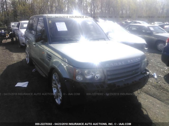 SALSF25466A965875 - 2006 LAND ROVER RANGE ROVER SPORT HSE BLUE photo 1