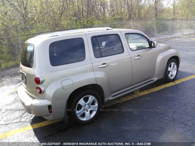 3GNDA23D26S628854 - 2006 CHEVROLET HHR LT GOLD photo 4