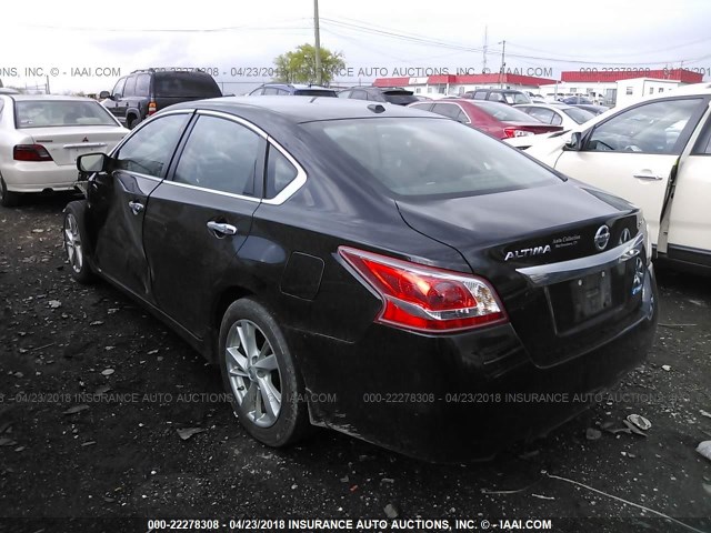 1N4AL3AP7DC290675 - 2013 NISSAN ALTIMA 2.5/S/SV/SL BLACK photo 3