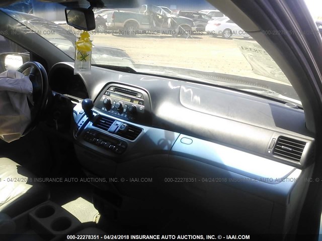 5FNRL38758B096156 - 2008 HONDA ODYSSEY EXL ნაცრისფერი ფოტო 5