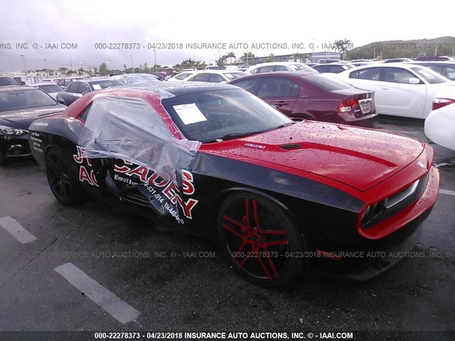 2B3LJ74WX9H580319 - 2009 DODGE CHALLENGER SRT-8 黑色 照片 1