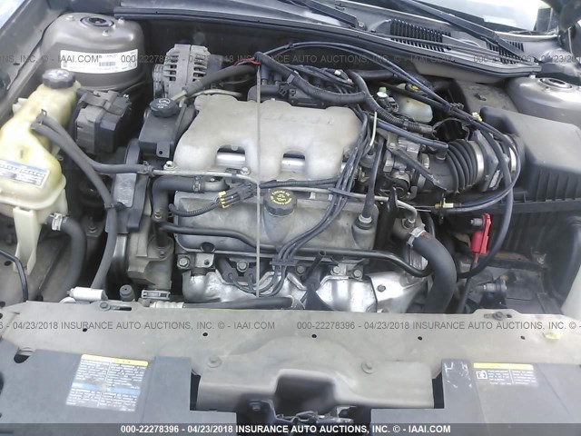 1G1NE52J92M582646 - 2002 CHEVROLET MALIBU LS 金色 照片 10