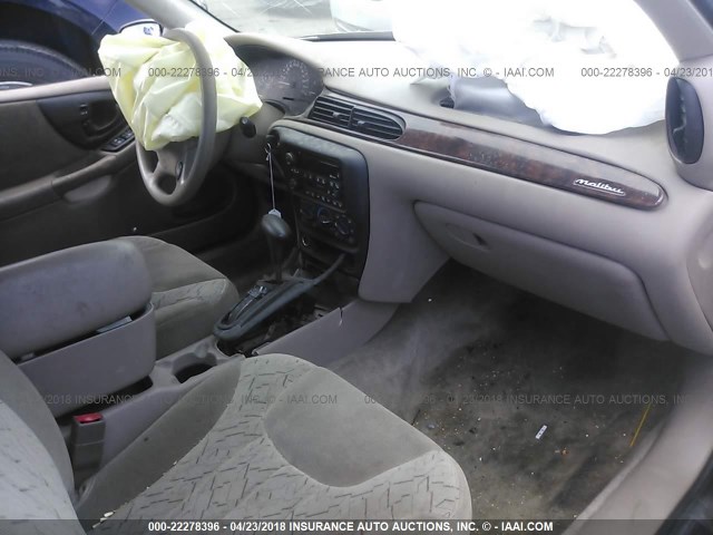 1G1NE52J92M582646 - 2002 CHEVROLET MALIBU LS 金色 照片 5