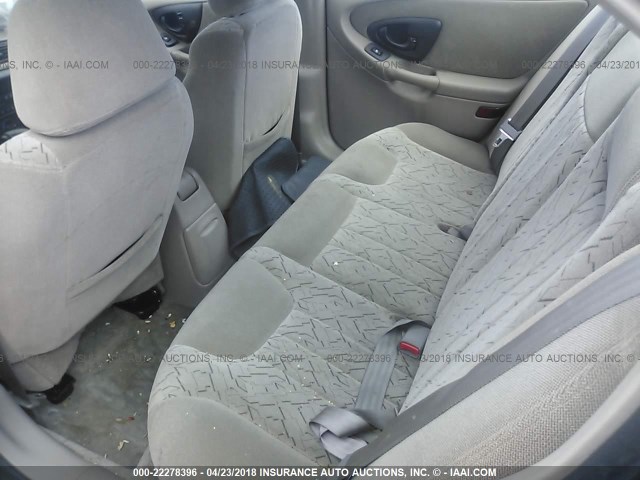 1G1NE52J92M582646 - 2002 CHEVROLET MALIBU LS 金色 照片 8