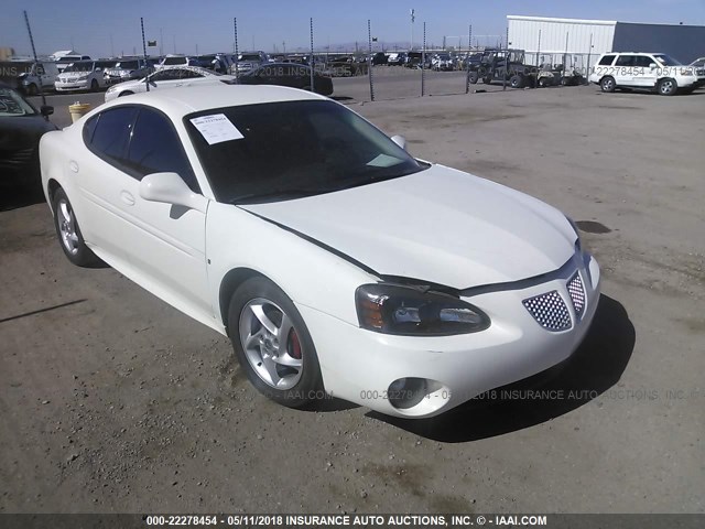 2G2WP552X61150356 - 2006 PONTIAC GRAND PRIX WHITE photo 1