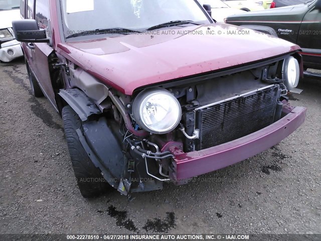 1C4NJPBBXFD377513 - 2015 JEEP PATRIOT SPORT RED photo 6