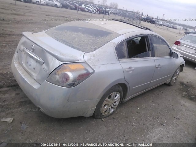 1N4AL2AP3AN547230 - 2010 NISSAN ALTIMA S SILVER photo 4