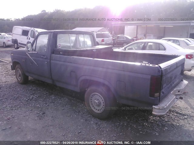 2FTCF10F2DCA59734 - 1983 FORD F100 GRAY photo 3