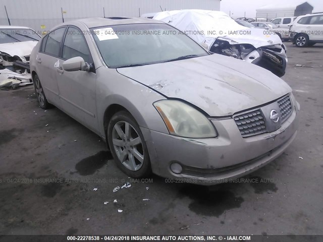 1N4BA41E05C830139 - 2005 NISSAN MAXIMA SE/SL GOLD photo 1