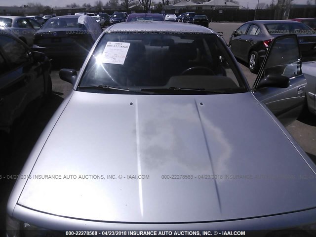 JT2VV21E2K0040590 - 1989 TOYOTA CAMRY DLX SILVER photo 6