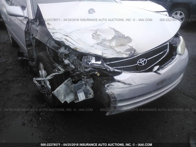 2T1CF28P3YC352371 - 2000 TOYOTA CAMRY SOLARA SE/SLE ვერცხლისფერი ფოტო 6