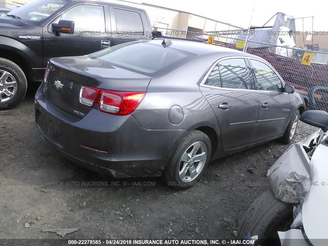 1G11B5SA1DF342344 - 2013 CHEVROLET MALIBU LS 灰色 照片 4