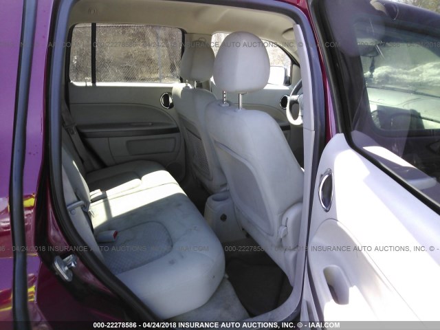 3GNDA13D67S627105 - 2007 CHEVROLET HHR LS RED photo 8