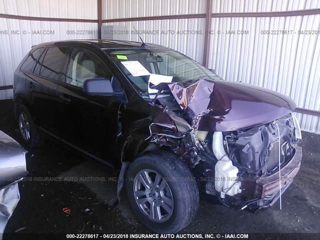 2FMDK36C39BA59131 - 2009 FORD EDGE SE BURGUNDY photo 1