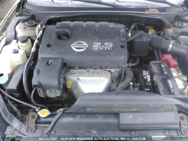 1N4AL11EX6N338762 - 2006 NISSAN ALTIMA S/SL GOLD photo 10