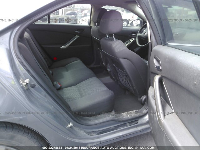 1G2ZF58B574276058 - 2007 PONTIAC G6 VALUE LEADER/BASE GRAY photo 8