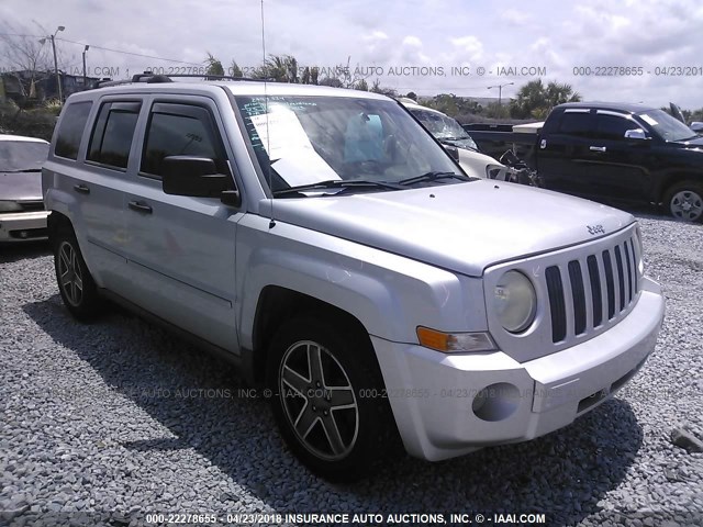 1J8FT48B99D196355 - 2009 JEEP PATRIOT LIMITED SILVER photo 1