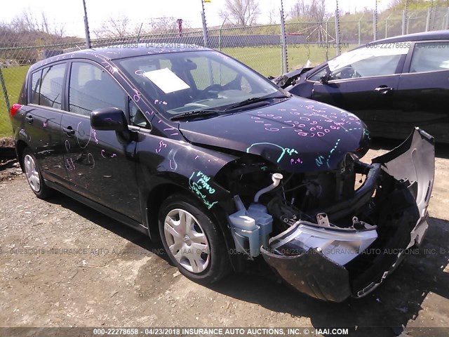 3N1BC1CP3BL455965 - 2011 NISSAN VERSA S/SL BLACK photo 1