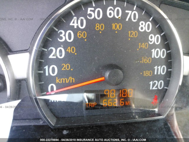 1G8AJ55F37Z107345 - 2007 SATURN ION LEVEL 2 Qırmızı foto 7