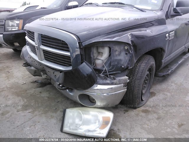 3D7KR28A47G839118 - 2007 DODGE RAM 2500 ST/SLT 黑色 照片 6