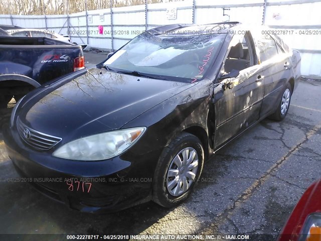 4T1BE32K66U670840 - 2006 TOYOTA CAMRY LE/XLE/SE შავი ფოტო 2