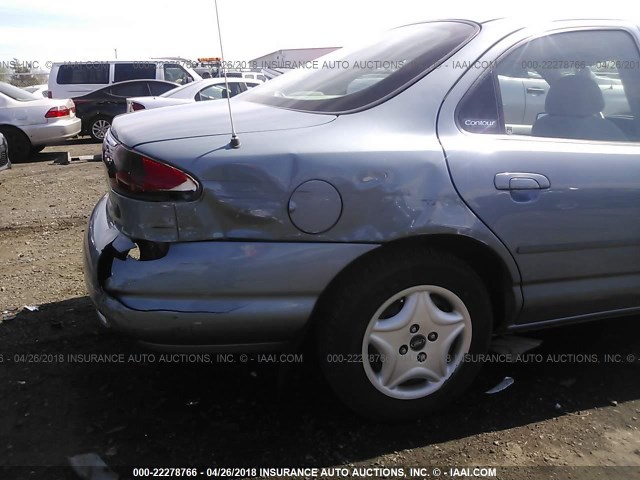 1FAFP6530XK228810 - 1999 FORD CONTOUR LX Light Blue photo 6