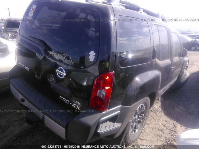 5N1AN0NW5FN666703 - 2015 NISSAN XTERRA X/S/PRO-4X BLACK photo 4