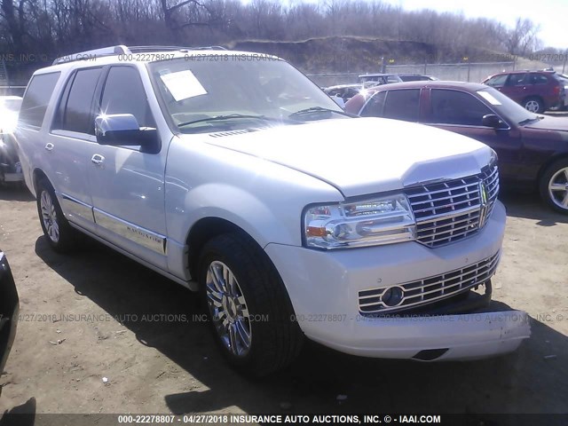 5LMJJ2J59AEJ01249 - 2010 LINCOLN NAVIGATOR 白色 照片 1