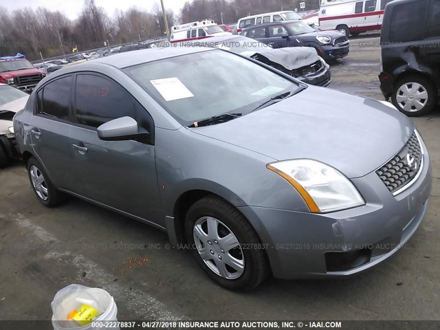 3N1AB61E07L637322 - 2007 NISSAN SENTRA 2.0/2.0S/2.0SL GRAY photo 1