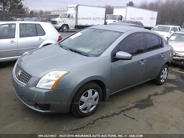 3N1AB61E07L637322 - 2007 NISSAN SENTRA 2.0/2.0S/2.0SL GRAY photo 2