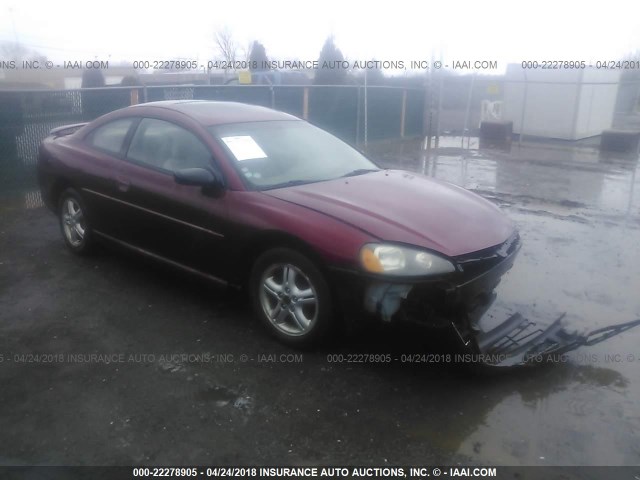 4B3AG42G13E040340 - 2003 DODGE STRATUS SE MAROON photo 1