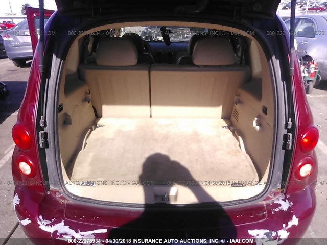 3GNDA13D96S541348 - 2006 CHEVROLET HHR LS BURGUNDY photo 6