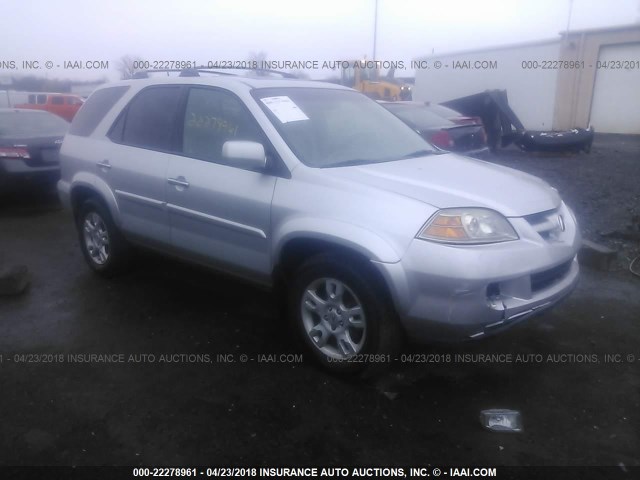 2HNYD189X6H544410 - 2006 ACURA MDX TOURING SILVER photo 1