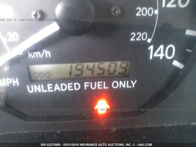 4T1BG22K0XU606265 - 1999 TOYOTA CAMRY CE/LE/XLE 黑色 照片 7