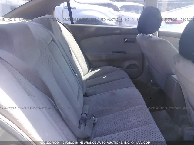 1N4AL11D05C951832 - 2005 NISSAN ALTIMA S/SL GOLD photo 8