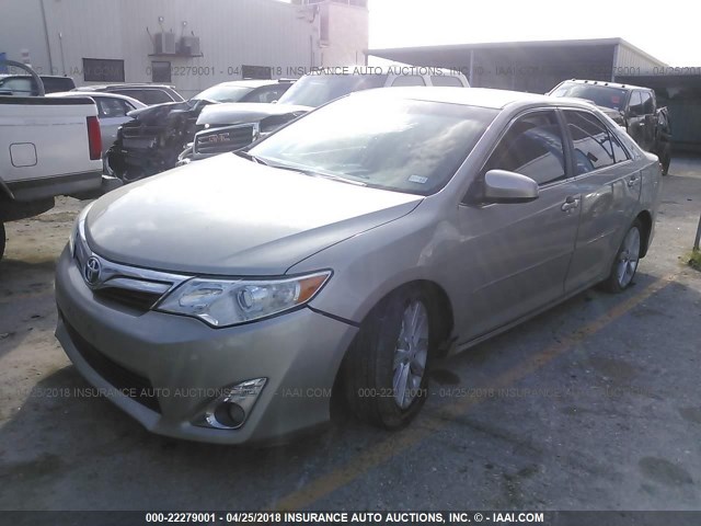 4T4BF1FK5DR329119 - 2013 TOYOTA CAMRY L/SE/LE/XLE Pewter photo 2