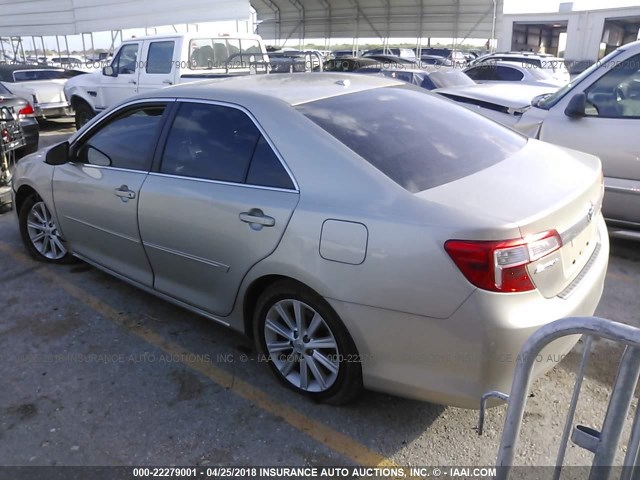 4T4BF1FK5DR329119 - 2013 TOYOTA CAMRY L/SE/LE/XLE Pewter photo 3