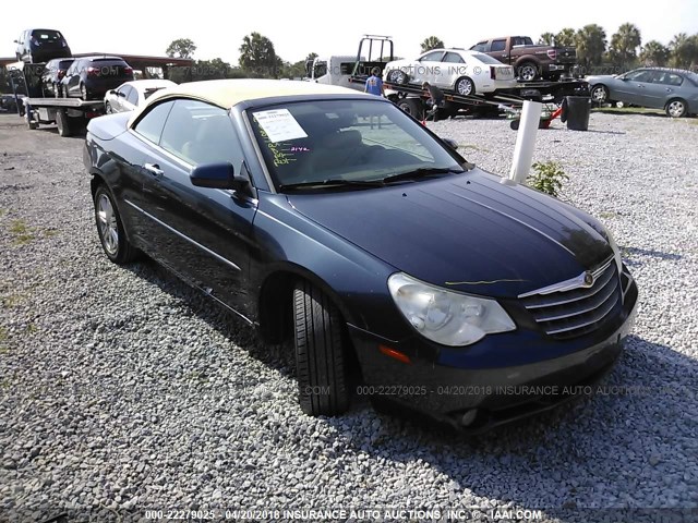 1C3LC65M38N119084 - 2008 CHRYSLER SEBRING LIMITED BLUE photo 1