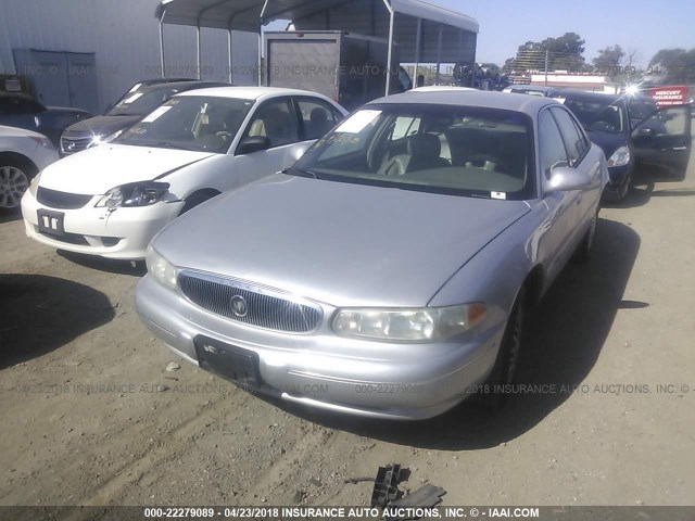 2G4WY55J7Y1281369 - 2000 BUICK CENTURY LIMITED/2000 SILVER photo 2