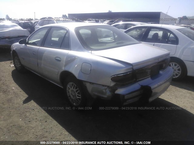 2G4WY55J7Y1281369 - 2000 BUICK CENTURY LIMITED/2000 SILVER photo 3