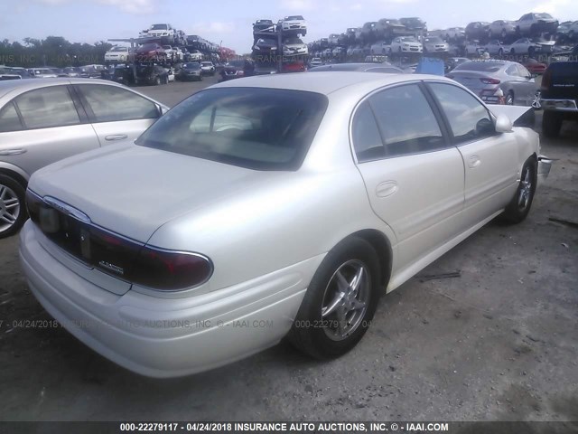 1G4HR54K63U252653 - 2003 BUICK LESABRE LIMITED WHITE photo 4