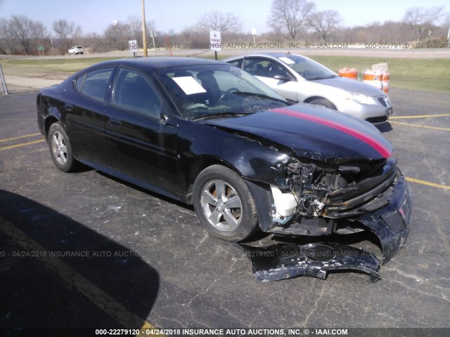 2G2WP552181172488 - 2008 PONTIAC GRAND PRIX BLACK photo 1