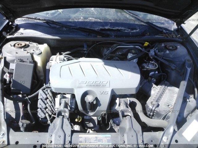 2G2WP552181172488 - 2008 PONTIAC GRAND PRIX BLACK photo 10