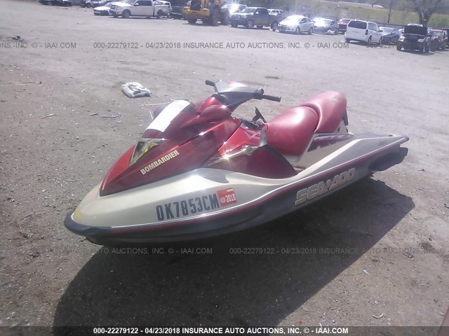ZZN33823D202 - 2002 SEADOO OTHER  RED photo 2