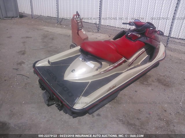 ZZN33823D202 - 2002 SEADOO OTHER  RED photo 4