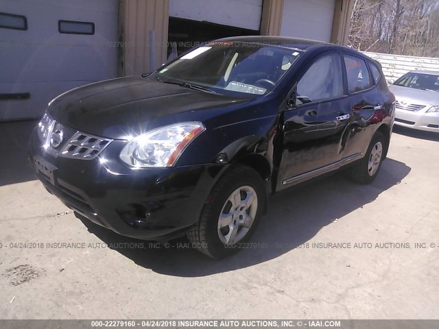 JN8AS5MV5BW257337 - 2011 NISSAN ROGUE S/SV/KROM BLACK photo 2